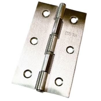 紙巻ステンレス中厚丁番(SUS304 ヘアライン) フジテック・ジャパン