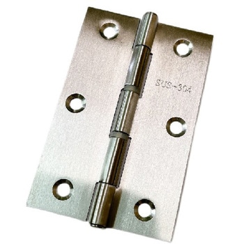 紙巻ステンレス中厚丁番(SUS304 ヘアライン) フジテック・ジャパン