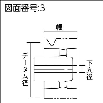 NS標準プーリー カネミツ