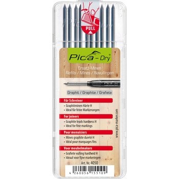 建築用シャープペンシル Pica-Dry[[R上]]用替芯 ピカマーカー