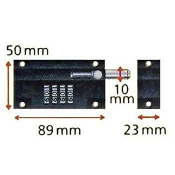 ヴェヒター ダイヤル式ラッチ錠 ブルク ヴェヒター