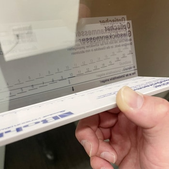 ガラスシクネスゲージ Bohle