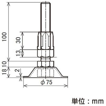 アジャスターボルト セット 矢崎化工