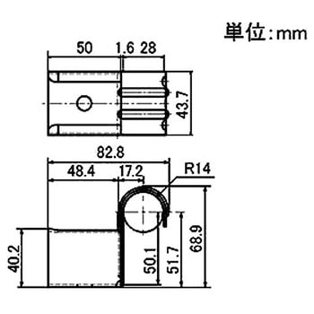 プラコン受け金具 矢崎化工
