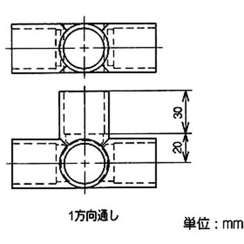 Φ28プラスチックジョイント 矢崎化工