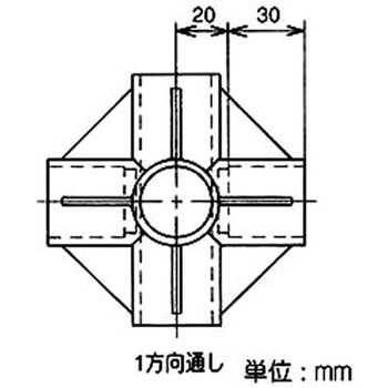 Φ28プラスチックジョイント 矢崎化工