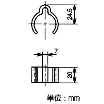 Φ28プラスチックジョイント 矢崎化工