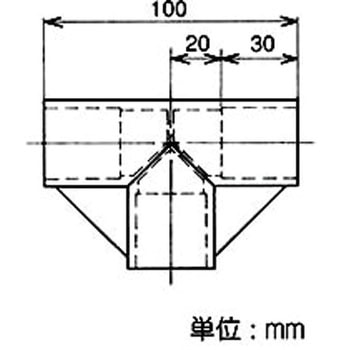 Φ28プラスチックジョイント 矢崎化工