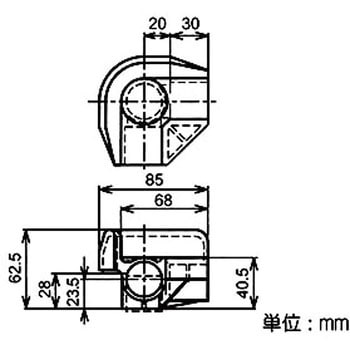 Φ28プラスチックジョイント 矢崎化工