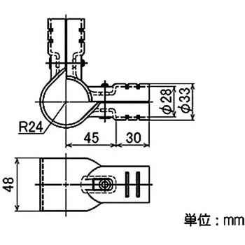 イレクター 異径メタルジョイント 矢崎化工