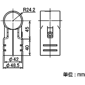 イレクター Φ42メタルジョイント 矢崎化工