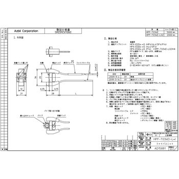 ファイバユニット azbil(山武)