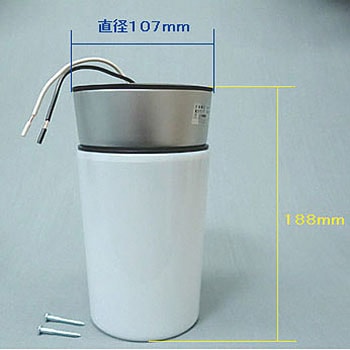 ポリカ製 直付照明(コップ型) 栄興電器