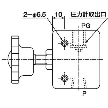 圧力計用ストップ弁 ジェイテクトフルードパワーシステム(旧豊興工業)
