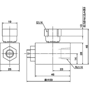 圧力計用ストップ弁 ジェイテクトフルードパワーシステム(旧豊興工業)