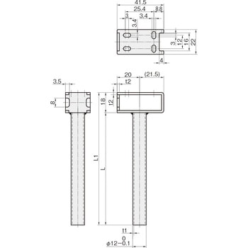 センサブラケット パイプ付ブラケット 岩田製作所