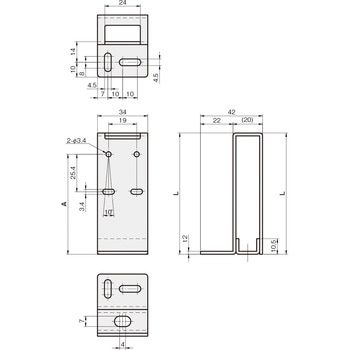 レーザーセンサ用(KEYENCE社) 岩田製作所