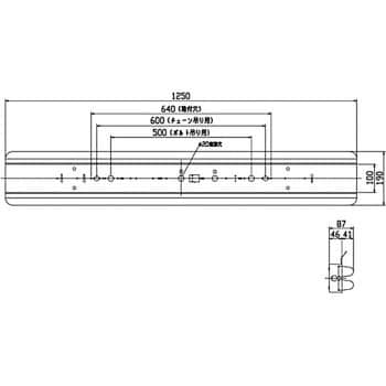 反射笠付2灯型器具 LED40形直管専用 LT-FK24-T-W