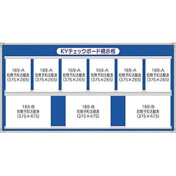 チェックボード用掲示板(チェックボード含まず) つくし工房 無災害記録