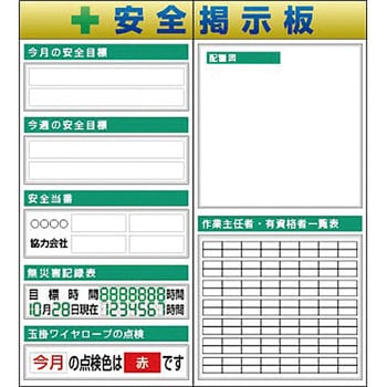 システム安全掲示板(2点タイプ) つくし工房