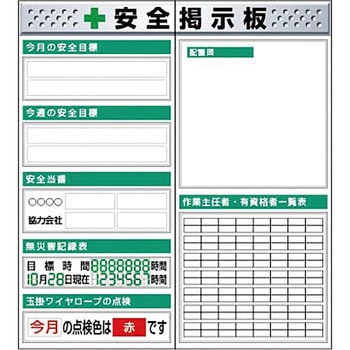 システム安全掲示板(2点タイプ) つくし工房