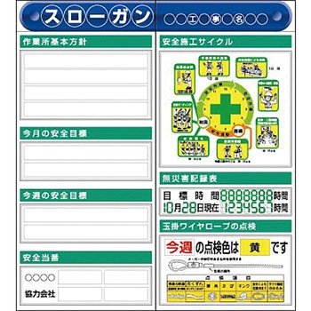 スチール製フラット掲示板2点タイプセット つくし工房