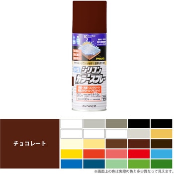 カンペハピオ 水性シリコンカラースプレー 水性塗料 カンペハピオ