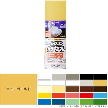 カンペハピオ 水性シリコンカラースプレー 水性塗料 カンペハピオ