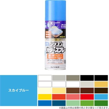 カンペハピオ 水性シリコンカラースプレー 水性塗料 カンペハピオ