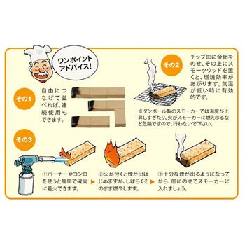 スモークウッド 新富士バーナー スモークチップ・フック・網