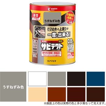 サビテクト 上塗り兼用さび止め塗料(つやあり) カンペハピオ