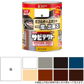 サビテクト 上塗り兼用さび止め塗料(つやあり) カンペハピオ