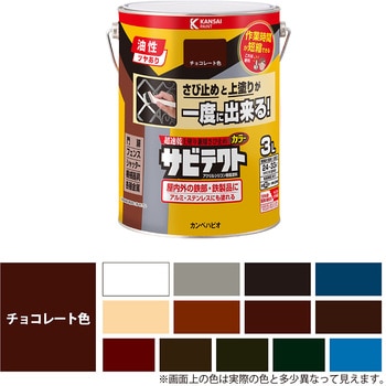 サビテクト 上塗り兼用さび止め塗料(つやあり) カンペハピオ