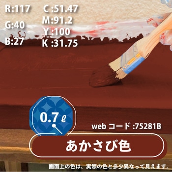 水性シリコン遮熱屋根用 水性屋根用塗料 (つやあり) カンペハピオ