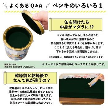 水性シリコン遮熱屋根用 水性屋根用塗料 (つやあり) カンペハピオ