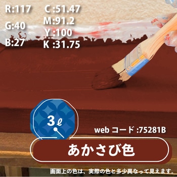 水性シリコン遮熱屋根用 水性屋根用塗料 (つやあり) カンペハピオ