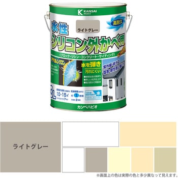 427650651030 水性シリコン外かべ用 水性屋外壁用塗料(つやあり) 1缶