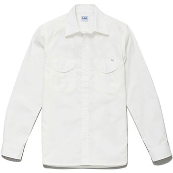 メンズシャンブレー長袖シャツ Lee