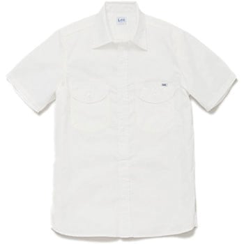 メンズシャンブレー半袖シャツ Lee