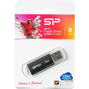 (未使用･未開封品)シリコンパワー USBメモリ 16GB USB2.0 キャップ式 Ultima U02シリーズ ブラック SP016GBUF2U02V1K Amazon | シリコンパワー USBメモリ 16GB USB2.0 キャップ式