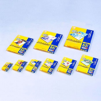 ラミネートフィルム B6 100枚入100μ アイリスオーヤマ