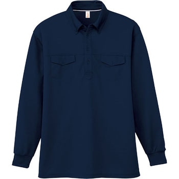 長袖BDポロシャツ AS-558 - コーコス信岡