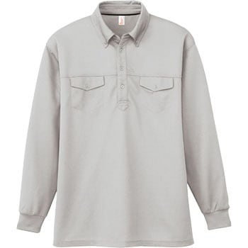 長袖BDポロシャツ AS-558 - コーコス信岡