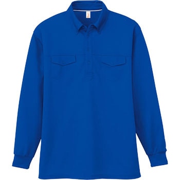 長袖BDポロシャツ AS-558 - コーコス信岡