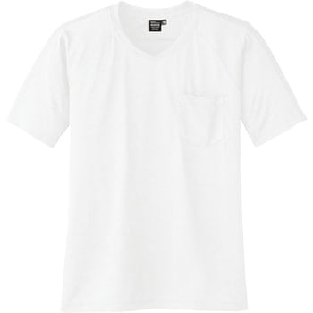 半袖VネックTシャツ A-667 コーコス信岡