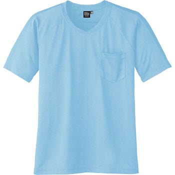 半袖VネックTシャツ A-667 コーコス信岡