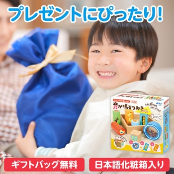 音が鳴るつみき ラッピング袋付き アーテック[学校教材・教育玩具]