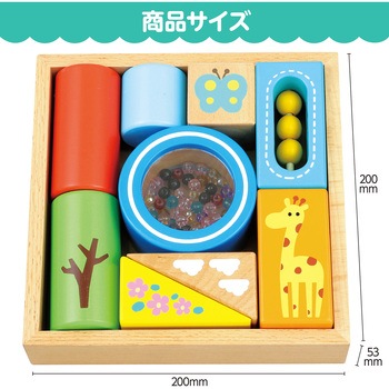 音が鳴るつみき ラッピング袋付き アーテック[学校教材・教育玩具]