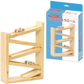 木製コロコロスラローム ラッピング袋付き アーテック[学校教材・教育玩具]