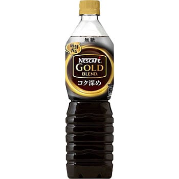 ネスカフェ ゴールドブレンド コク深め ボトルコーヒー 無糖 1箱(900mL 
